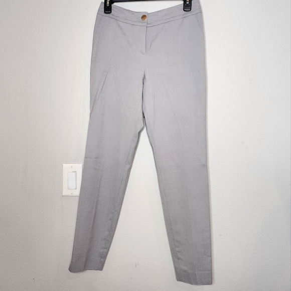Ted Baker wool blend light grey trousers. Size US 2. (Ted size 0) - Picture 1 of 13